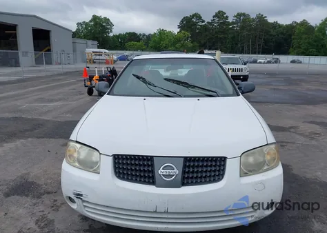 2006 Nissan Sentra 1.8S из США, поврежденный, VIN 3N1CB51D26L510984